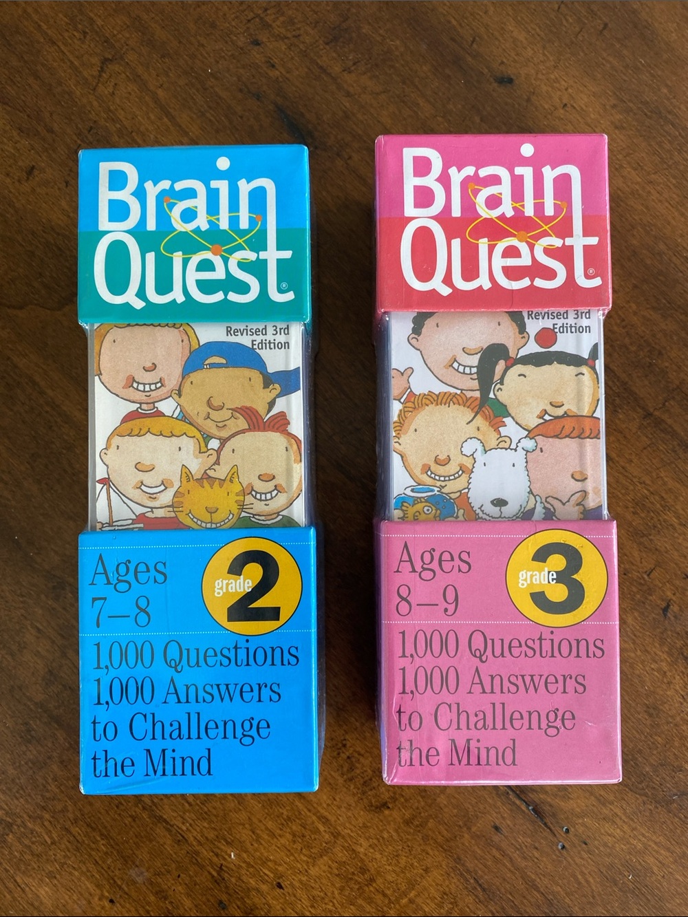 NWT • Brain Quest • Bundle • 1000 Questions to Challenge the Mind • Grade 2 & 3